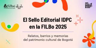 El sello editorial del IDPC presente en el pabellón 3 de la FILBo 2025