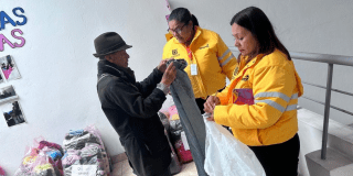 Estrategia en Bogotá para atender personas que residen en pagadiarios