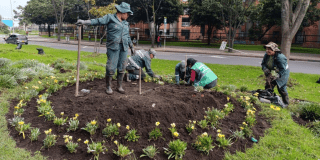 Bogotá florece con cuidado del Jardín Botánico y su icónica jardinera