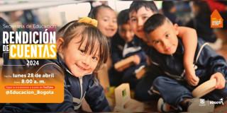 Rendición de cuentas del sector Educación en Bogotá
