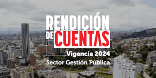 Sector Gestión Pública de Bogotá rinde cuentas de la vigencia 2024