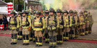 Conmemoración de los 130 años de los Bomberos de Bogotá