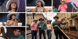 Mujeres dentro de los artistas distritales de Joropo al Parque 2025