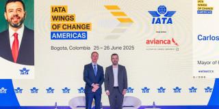 Alcalde Galán participó en la instalación de Wings of Change Americas