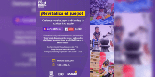 Bogotá se conecta en Facebook Live para hablar del juego tradicional