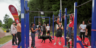 Gimnasio al aire libre en Suba promueve salud y el bienestar en Bogotá