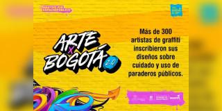 Artistas de graffiti inscribieron sus diseños en Arte por Bogotá 2025
