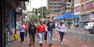 9.454 metros cuadrados espacio público recuperado en Chapinero Bogotá