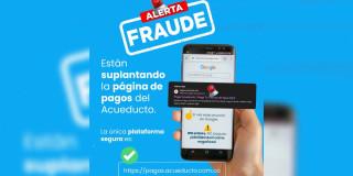 Página oficial para pagar factura de la Empresa de Acueducto Bogotá