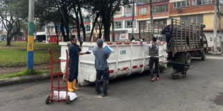Ubicación de Ecopuntos de la UAESP en Bogotá para escombros y muebles