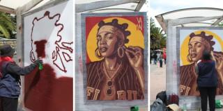 Para Vanessa Sánchez el grafiti cambió su vida, pues este llegó para darle más color y nuevas oportunidades.