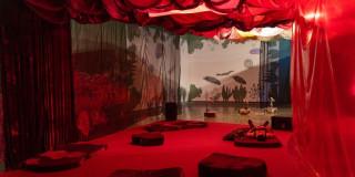 Exposición de arte obra de Angélica Teuta en Galería Santa Fe Bogotá