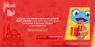 Cumpleaños 487 de Bogotá acciones del Acueducto y Alcantarillado