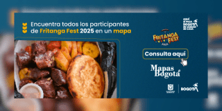 Fritanga Fest 2025 mapa de participantes en Bogotá