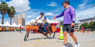 Imagen de persona en Bicicleta