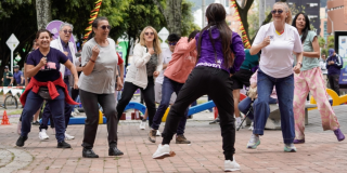 Imagen de personas realizando actividad física