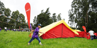 Imagen de uno de los campamentos organizado por el IDRD