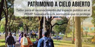 Foto que muestra personas caminando en un parque