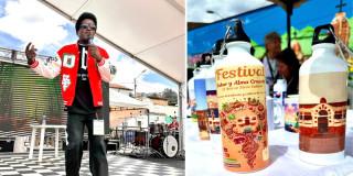 Fotos de la Plaza Distrital de Mercado Las Cruces Bogotá durante el festival Herencia Cruceña 2025