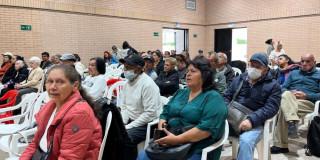 Foto de los nuevos integrantes de la Comisión Ambiental Local de Los Mártires 2025