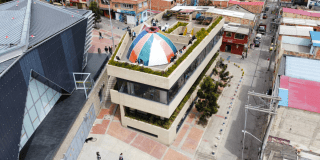 Imagen de la panorámica del edificio del Museo de la Ciudad Autoconstruida