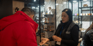 Foto de una emprendedora de Engativá