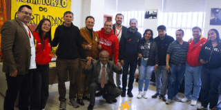 Foto de un grupo de periodistas de la localidad de San Cristóbal