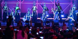 Imagen de artistas presentes en “Una ciudad imaginada” - Plaza de Bolívar