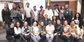 Foto de los firmantes acuerdos de Pagos por Servicios Ambientales