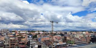 Foto panorámica de la ciudad de Bogotá, Colombia