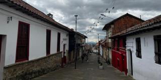 Foto panorámica de la ciudad de Bogotá, Colombia
