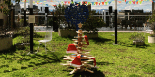 Imagen de la terraza del CEFE Chapinero