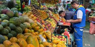 Plaza de Mercado de Bogotá.