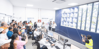 Imagen del centro de operaciones de la vía Bogotá - Girardot