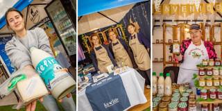 Foto de emprendedores en una de las ferias de 'Hecho en Bogotá'