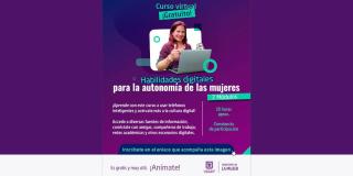 Curso gratuito de habilidades digitales para mujeres en Bogotá 2023