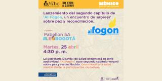 Lanzamiento capítulo Al Fogón de Secretaría de Salud en la FILBO 2023