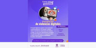 Curso gratuito para mujeres de prevención violencias digitales 2023