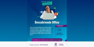 Poster cursos de informatica para mujeres